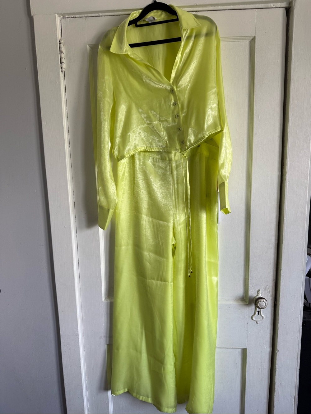 House of Harlow 1960 Neon Yellow set